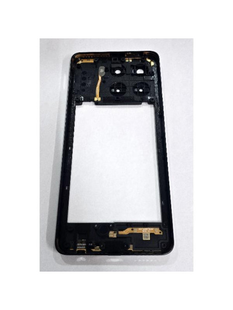 Carcasa o marco central negro para ZTE Blade A56