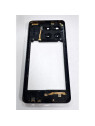Carcasa o marco central negro para ZTE Blade A56