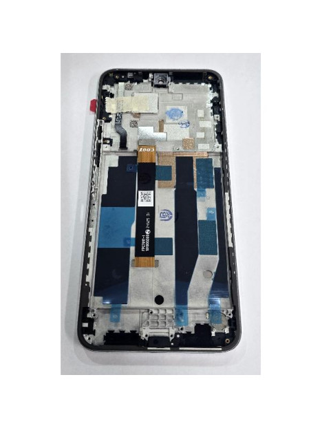 Pantalla para TCL NxtPaper 60 Ultra mas tactil negro con marco blanco calidad premium
