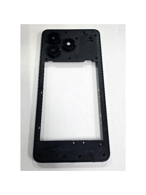 Carcasa o marco central negro para ZTE Blade A36