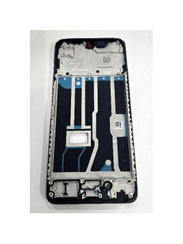 Carcasa o marco central negro para Oppo A5X 4G CPH2725