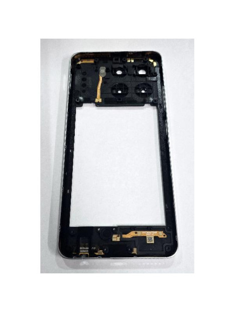 Carcasa o marco central gris para ZTE Blade A56
