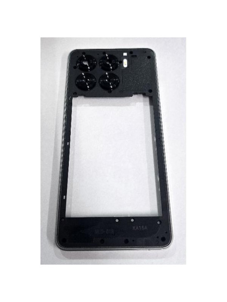 Carcasa o marco central gris para ZTE Blade A56