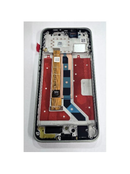 Pantalla para Honor Magic 8 Lite 5G mas tactil negro con marco verde calidad premium