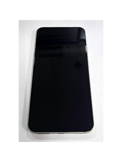 Pantalla para Honor Magic 8 Lite 5G mas tactil negro con marco verde calidad premium
