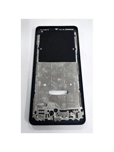 Carcasa o marco frontal negro para ZTE Blade A36