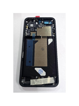 Pantalla para Vivo X200 FE mas tactil negro con marco negro calidad premium