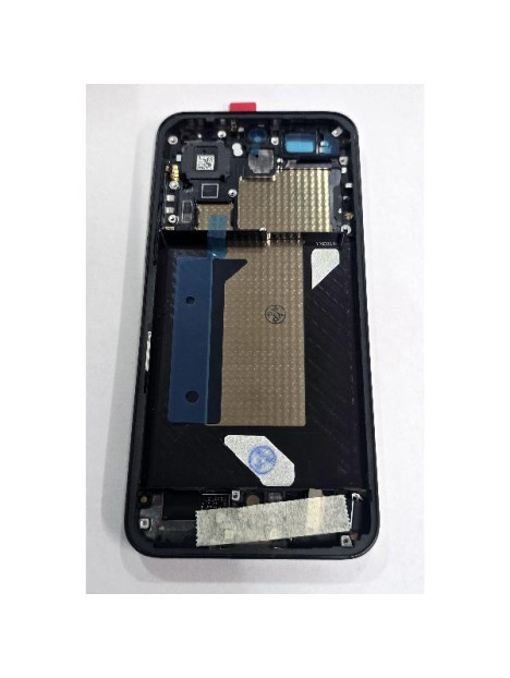 Pantalla para Vivo X200 FE mas tactil negro con marco negro calidad premium