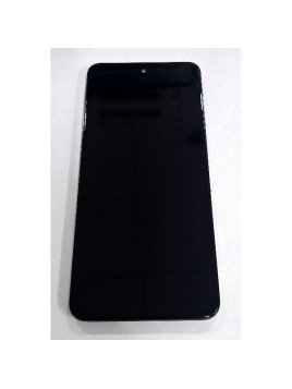 Pantalla para Blackview Color 6 mas tactil negro con marco negro calidad premium