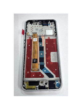Pantalla para Honor Magic 8 Lite 5G mas tactil negro con marco plata calidad premium