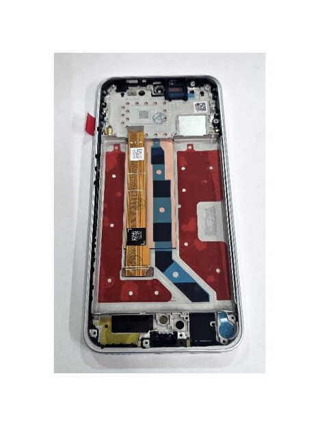Pantalla para Honor Magic 8 Lite 5G mas tactil negro con marco plata calidad premium