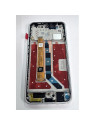 Pantalla para Honor Magic 8 Lite 5G mas tactil negro con marco plata calidad premium