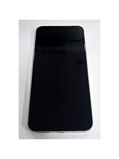Pantalla para Honor Magic 8 Lite 5G mas tactil negro con marco plata calidad premium