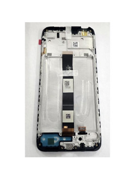 Pantalla para Xiaomi Redmi 9C NFC Redmi 9C Redmi 9A mas tactil negro marco negro 5600060C3J00 Service Pack