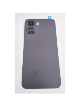 Tapa trasera o tapa bateria morada para Oppo A6X con cubierta de camara
