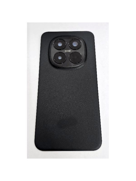 Tapa trasera o tapa bateria negra para Xiaomi Redmi Note 15 Pro Plus con cubierta de camara