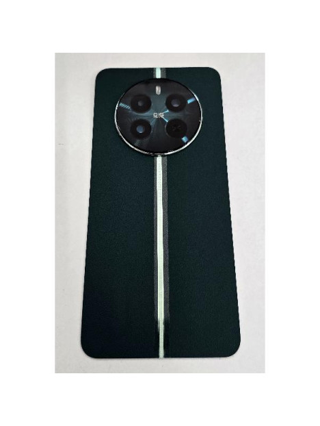 Tapa trasera o tapa bateria verde para Realme 12 Plus 5G RMX3867 con cubierta de camara