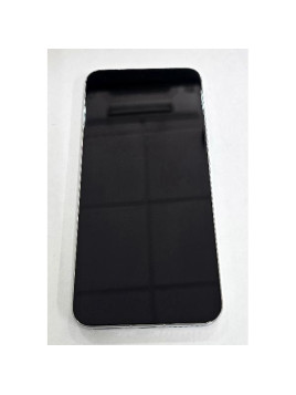 Pantalla para Xiaomi 15 5G mas tactil negro con marco blanco calidad premium