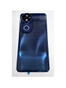 Tapa trasera o tapa bateria azul para Vivo V50 5G con cubierta de camara