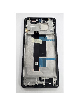 Pantalla para Xiaomi Redmi Note 15 Pro 4G mas tactil negro con marco negro 560003000P600 Service Pack