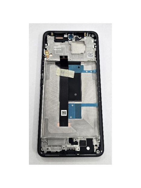 Pantalla para Xiaomi Redmi Note 15 Pro 4G mas tactil negro con marco negro 560003000P600 Service Pack