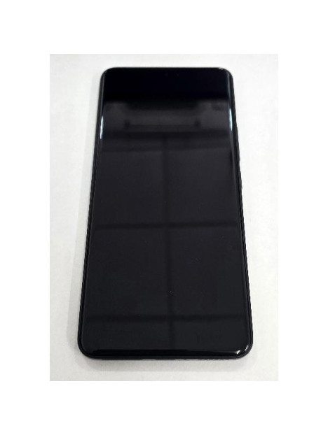 Pantalla para Xiaomi Redmi Note 15 Pro 4G mas tactil negro con marco negro 560003000P600 Service Pack