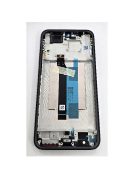 Pantalla para Xiaomi Redmi Note 15 Pro 5G mas tactil negro con marco negro 56001900P1600 Service Pack