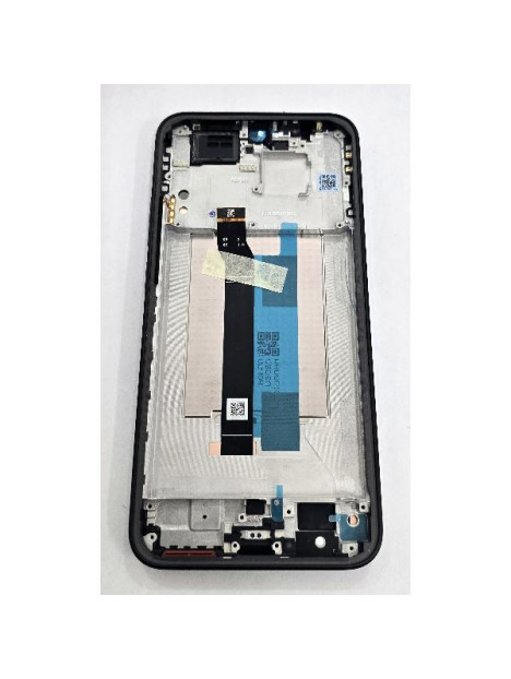 Pantalla para Xiaomi Redmi Note 15 Pro 5G mas tactil negro con marco negro 56001900P1600 Service Pack
