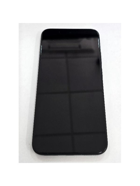 Pantalla para Xiaomi Redmi Note 15 Pro 5G mas tactil negro con marco negro 56001900P1600 Service Pack