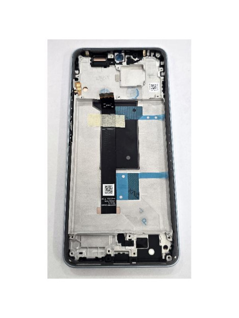 Pantalla para Xiaomi Redmi Note 15 Pro 4G mas tactil negro con marco azul 560001000P600 Service Pack