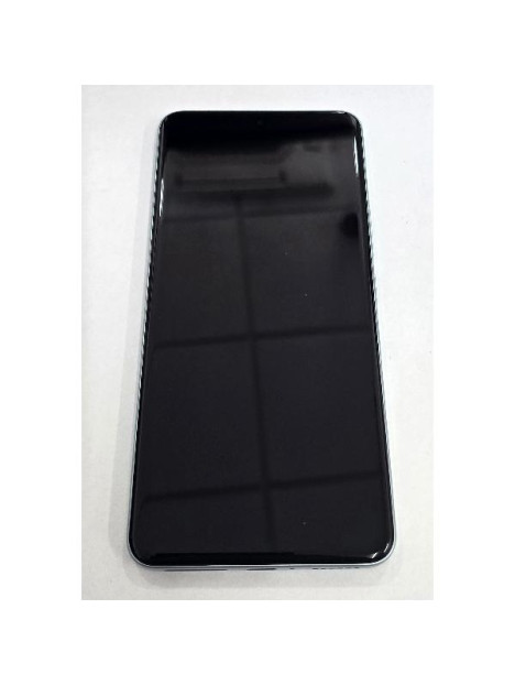 Pantalla para Xiaomi Redmi Note 15 Pro 4G mas tactil negro con marco azul 560001000P600 Service Pack
