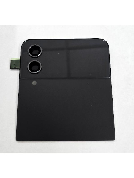 Tapa trasera superior pantalla para Samsung Galaxy Z Flip4 F721B negra GH97-27947A Service Pack