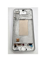 Pantalla para Samsung Galaxy A37 5G SM-A376 mas tactil negro con marco blanco GH82-39232C Service Pack
