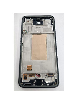 Pantalla para Samsung Galaxy A37 5G SM-A376 mas tactil negro con marco verde oscuro GH82-39232B Service Pack
