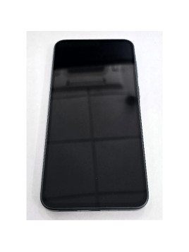 Pantalla para Samsung Galaxy A37 5G SM-A376 mas tactil negro con marco verde oscuro GH82-39232B Service Pack