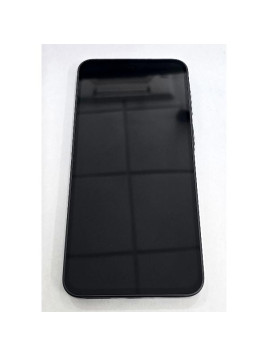 Pantalla para Samsung Galaxy A37 5G SM-A376 mas tactil negro con marco gris GH82-39232A Service Pack