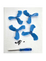 Helices azules para DJI Neo 2 calidad premium