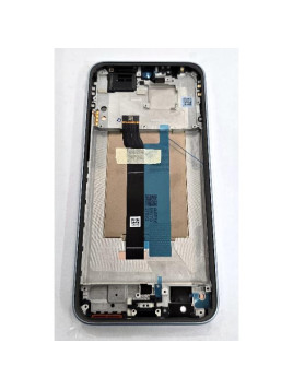 Pantalla para Xiaomi Redmi Note 15 Pro 5G mas tactil negro con marco azul 56001700P1600 Service Pack