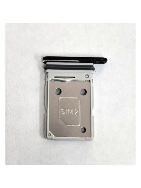 Soporte o bandeja sim negra para Samsung Galaxy S26 Ultra S948B GH98-50690A Service Pack