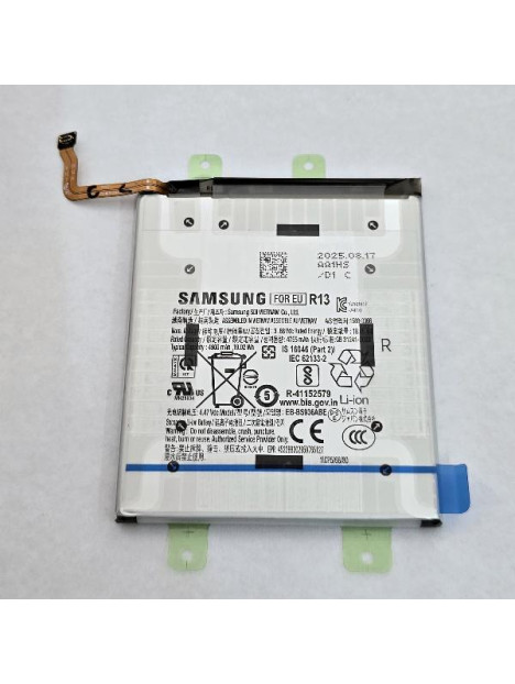 Bateria EB-BS936ABE 4900mAh para Samsung Galaxy S25 FE SM-S731B GH82-38432A Service Pack