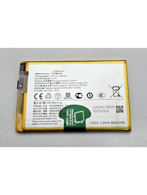Bateria B-O5 5000mAh para Vivo Y11s Vivo Y12s Vivo Y20 Vivo Y20i Vivo Y20s Vivo Y30 calidad premium