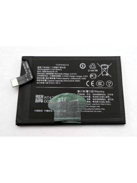 Bateria B-Y6 2400mAh para Vivo X Fold2 5G V2266A calidad premium