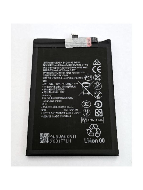 Bateria HB496493EGW 5000mAh para Huawei Nova Y90 Nova 11i Nova 12i Nova 13i calidad premium
