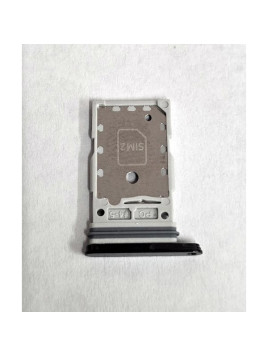 Soporte o bandeja sim negra Dual sim para Samsung Galaxy S24 Ultra S928 GH98-48962B Service Pack