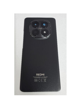 Tapa trasera o tapa bateria negra para Xiaomi Redmi Note 15 5G con cubierta de camara 56003000P1700 Service Pack