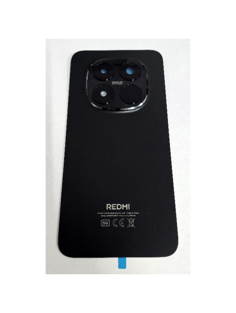 Tapa trasera o tapa bateria negra Xiaomi Redmi Note 15 Pro 5G con cubierta de camara 56002700P1600 Service Pack