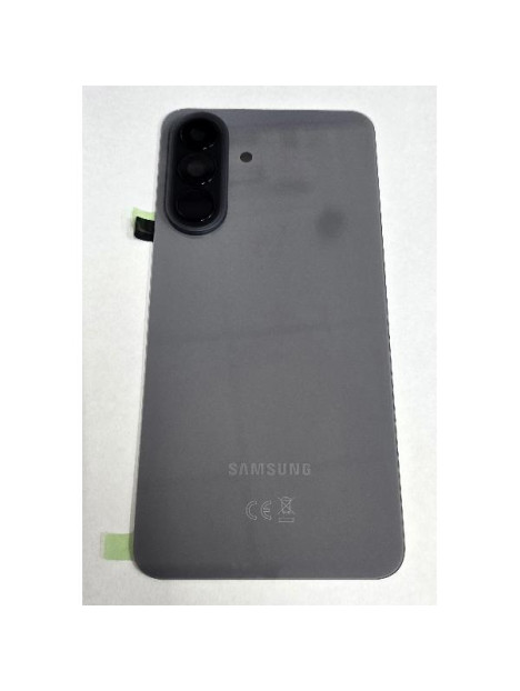 Tapa trasera o tapa bateria gris para Samsung Galaxy A57 A576 con cubierta de camara GH82-39158A Service Pack