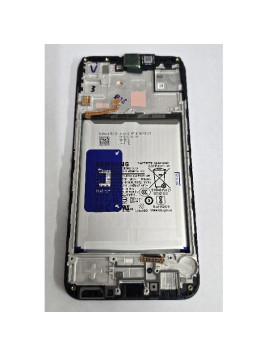 Pantalla para Samsung Galaxy A15 4G A155 A16 5G A156 tactil negro marco negro y bateria GH82-33643A Service Pack