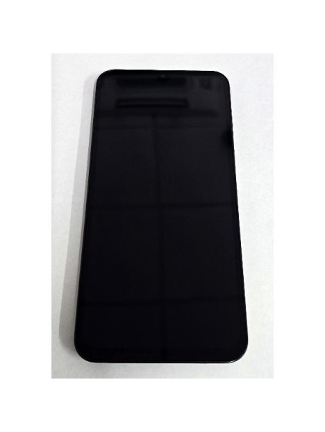 Pantalla para Samsung Galaxy A15 4G A155 A16 5G A156 tactil negro marco negro y bateria GH82-33643A Service Pack