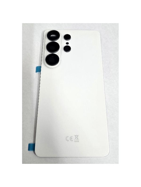 Tapa trasera o tapa bateria blanca Samsung Galaxy S26 Ultra S948 con cubierta de camara GH82-38884D Service Pack